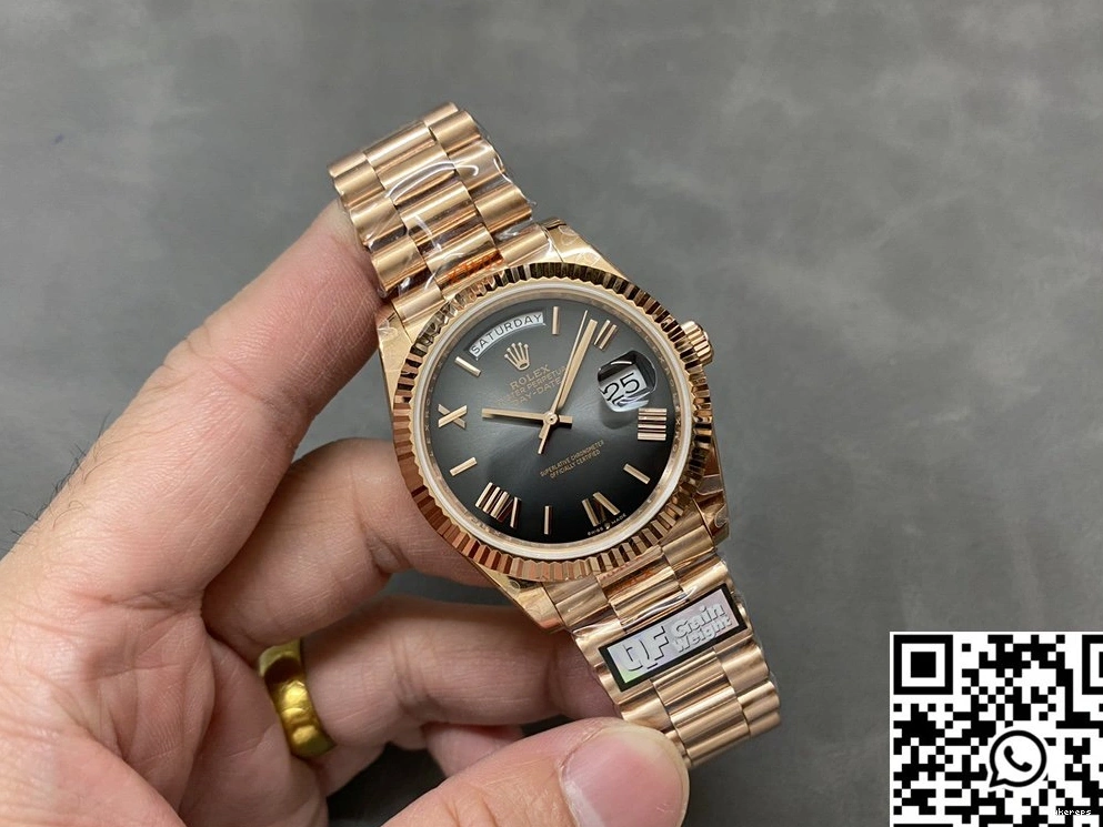 QF Dial Factory Day Grey Date Steel 228235-0055 v5 Rolex Tungsten 0403